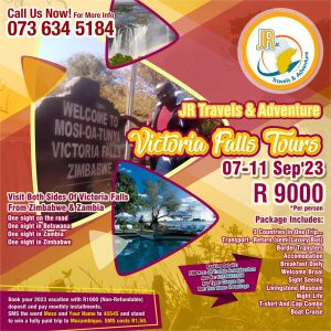 JR Travels & Adventure - Victoria Falls Tours 2023