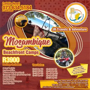 Jr Travels & Adventure - Mozambique Summer Beachfront Camp 1