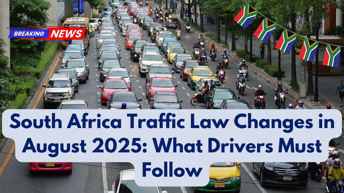 South Africa Traffic Law Changes in August 2025: What Drivers Must Follow