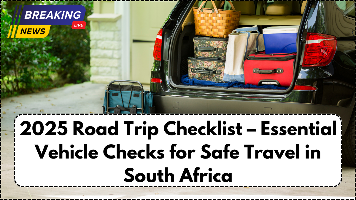 2025 Road Trip Checklist – Essential Vehicle Checks for Safe Travel in South Africa