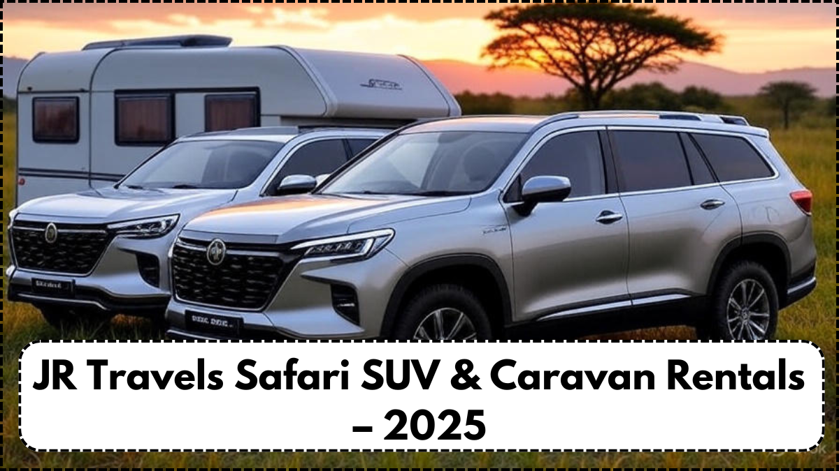 JR Travels Safari SUV & Caravan Rentals – 2025