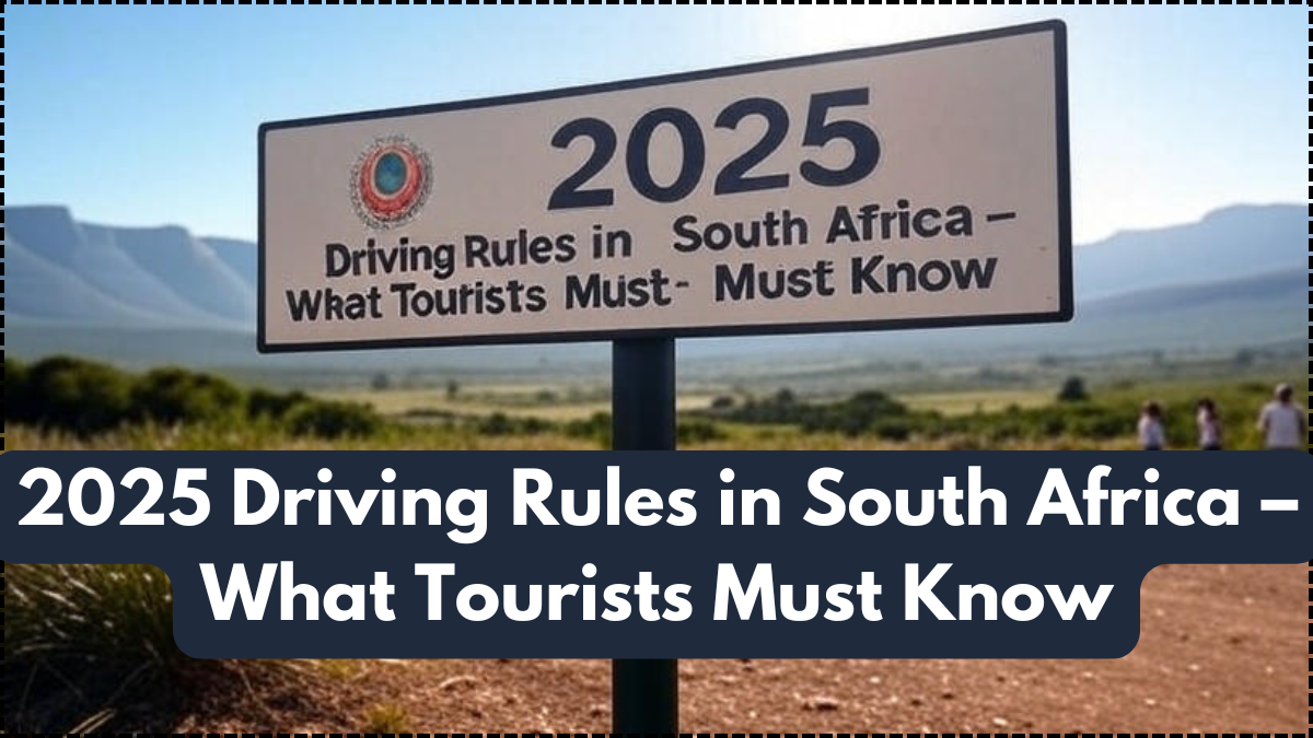 2025 Driving Rules in South Africa – What Tourists Must Know