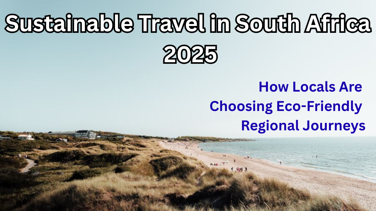 Sustainable Travel in South Africa 2025 – How Locals Are Choosing Eco-Friendly Regional Journeys